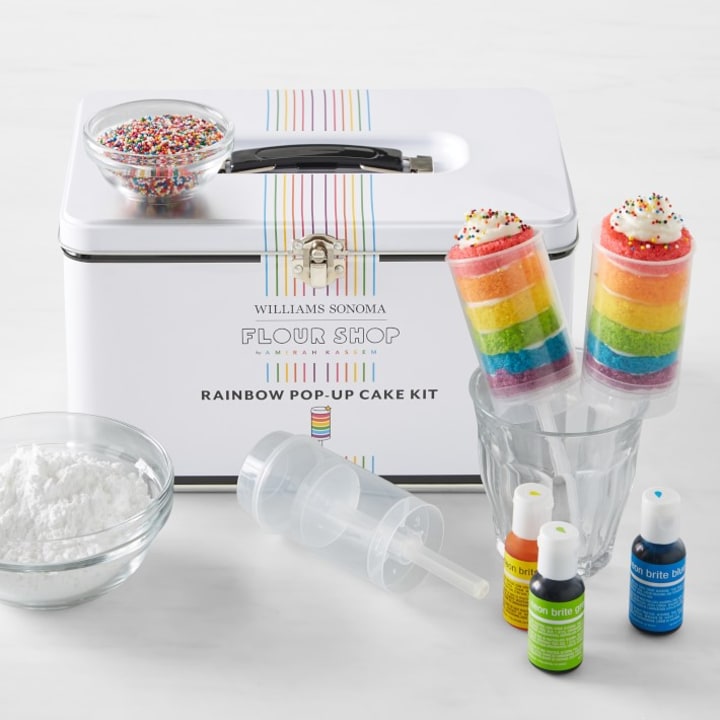Flour Shop Rainbow Pop-Up Cake Kit