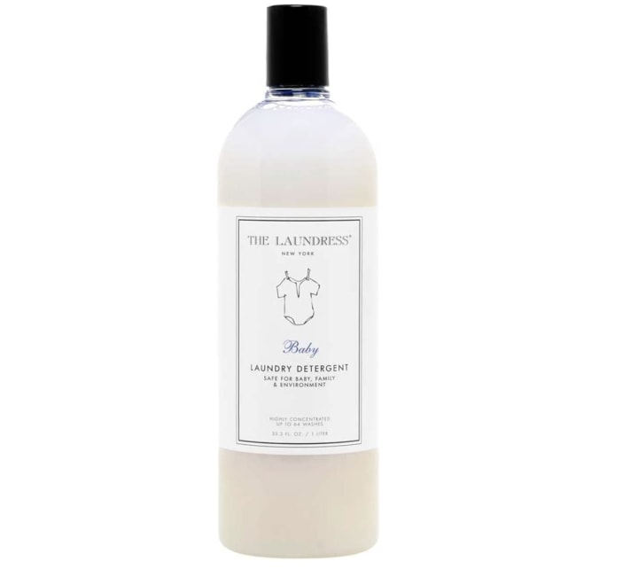 The Laundress - Laundry Detergent, Baby Scented, Liquid Baby Detergent, Tough on Baby Stains & Gentle on Skin, Hypoallergenic Laundry Detergent, 33.3 fl oz, 64 washes