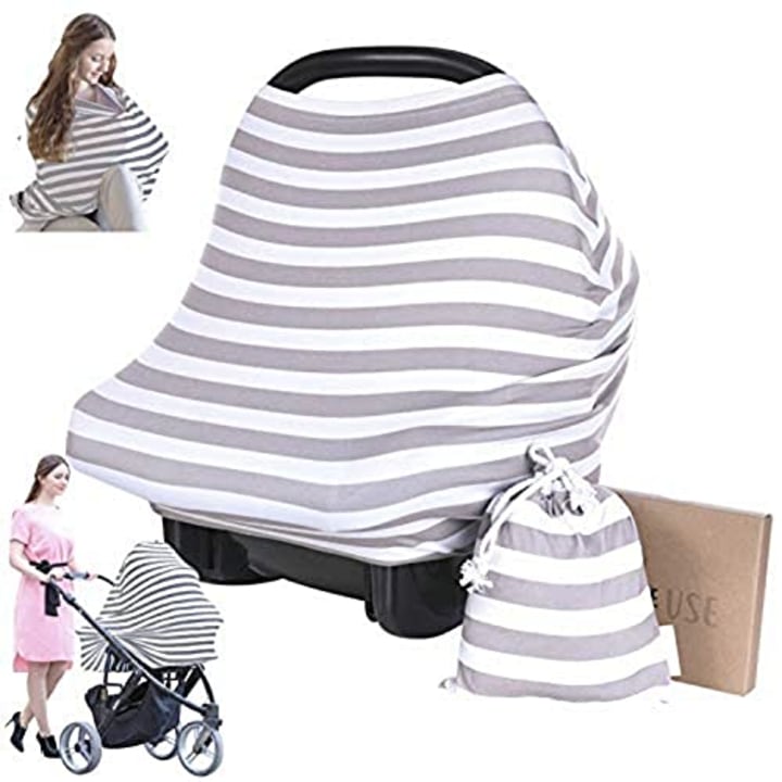 KeaBabies Car Seat Covers for Babies - Nursing Cover