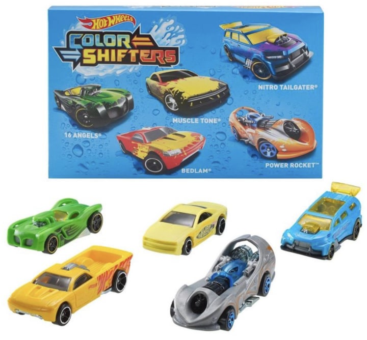 Hot Wheels Color Shifters 5 Car Pack