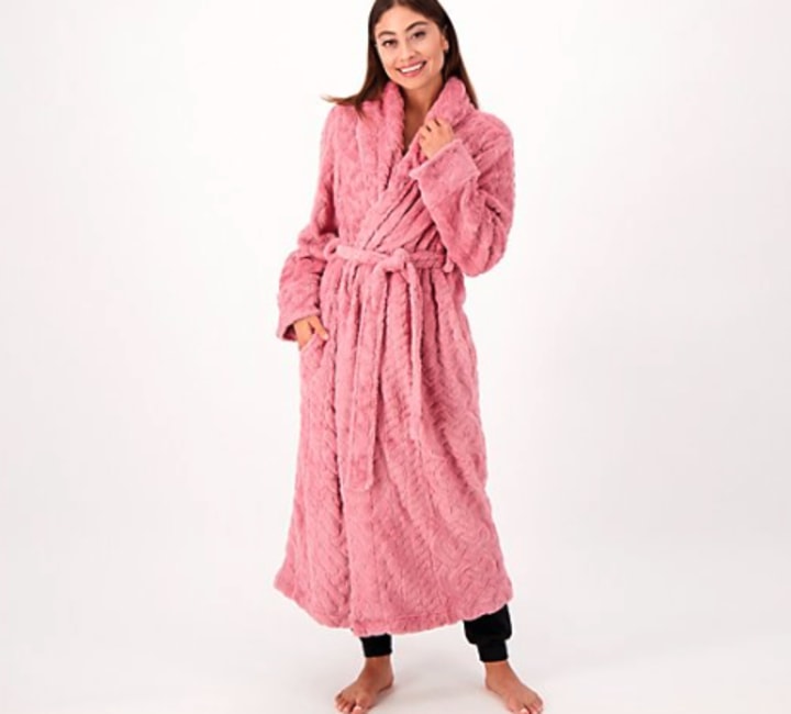 Berkshire Aran Knit PrimaLush Robe