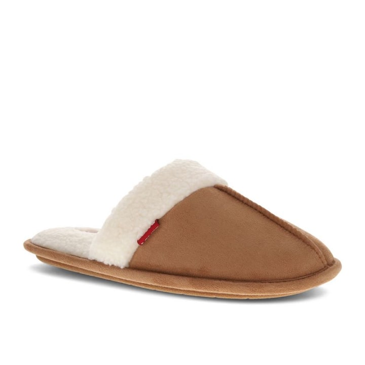 Levi&#039;s Talya Microsuede Scuff House Shoe Slippers