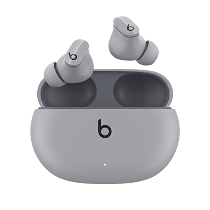Beats Studio Buds - True Wireless Noise Cancelling Earbuds - Compatible with Apple &amp; Android, Built-in Microphone, IPX4 Rating, Sweat Resistant Earphones, Class 1 Bluetooth Headphones - Moon Gray