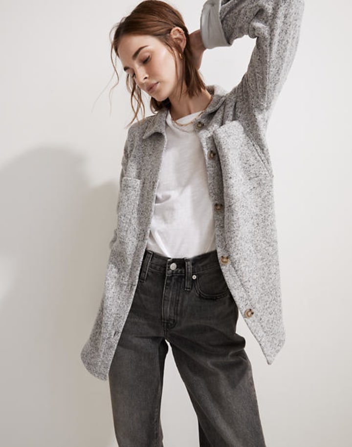MWL (Re)sourced Sweater Fleece Shirt-Jacket