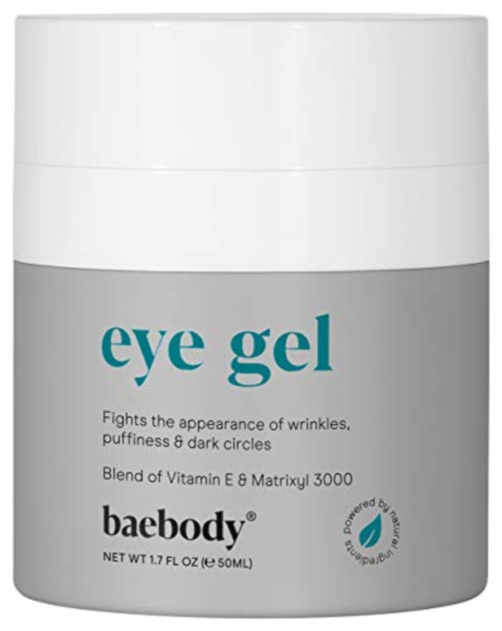 Baebody Eye Gel Treatment Products, Under Eye Cream for Dark Circles and Puffiness, Eye Bags Treatment Women &amp; Men, Peptide &amp; Soothing Aloe 1.7 Fl Oz