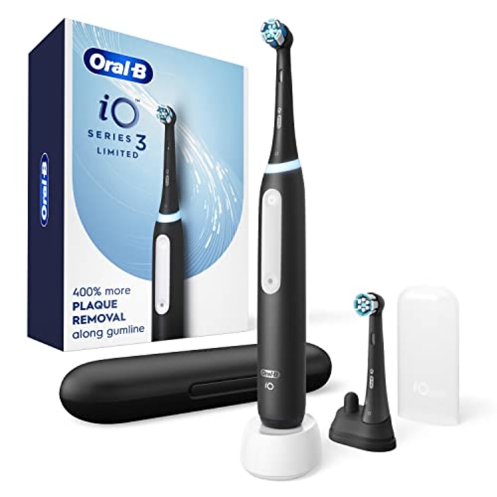 55+ Cyber Monday deals under $100 to shop now 20 Oral-B iO Series 3 Limited Electric Toothbrush with (2) Brush Heads, Rechargeable, Black