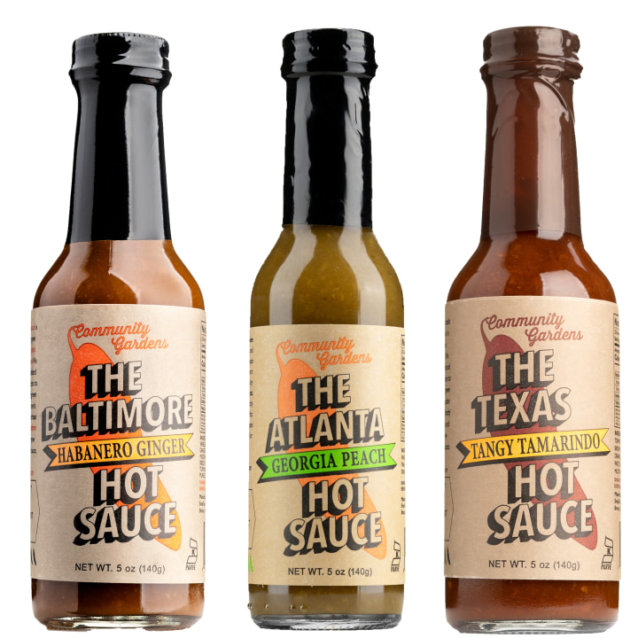 Small Axe Peppers Southern Hot Sauce Three Pack