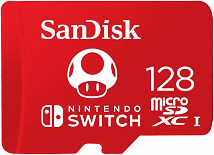 128GB SanDisk microSDXC card