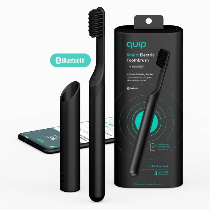 quip Metal Smart Electric Toothbrush Starter Kit