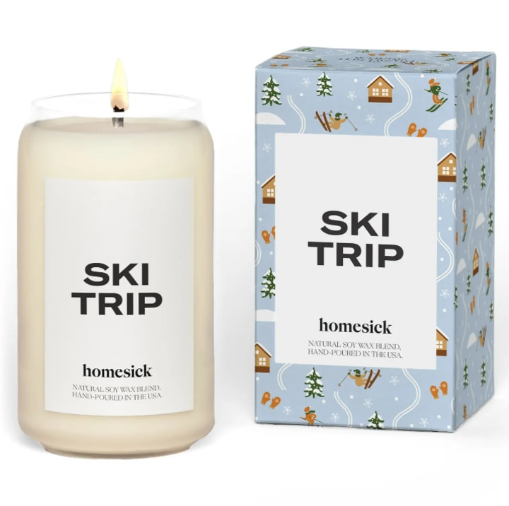 Ski Trip Candle