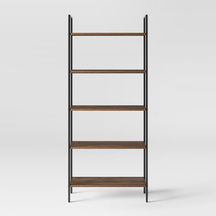 Target Project 62 72" 5 Shelf Loring Ladder Bookshelf