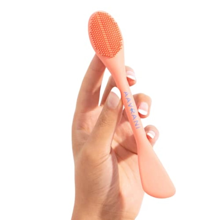 AAVRANI Mask Applicator Tool - Silicone Face Mask Brush Applicator and Massage Spatula for Clay, Cream, Gel, and Mud Facial Masks - Beauty Tool Gifts and Stocking Stuffers for Women