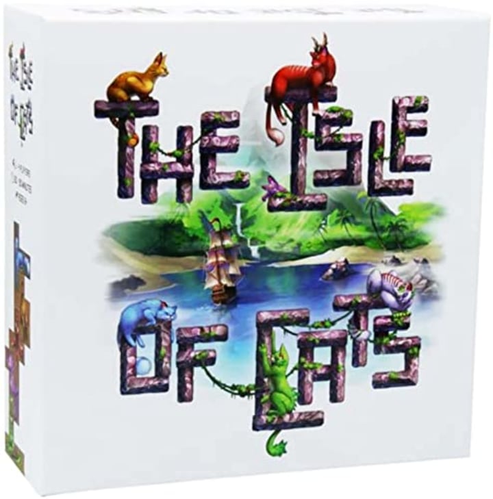 The Isle of Cats - Rescue as Many Cats As Possible for 1-4 Players, Ages 8+