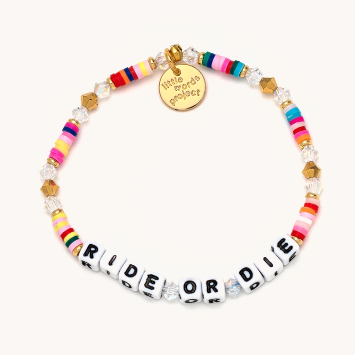 @vivianeaudi - Ride or Die bracelet little words project
