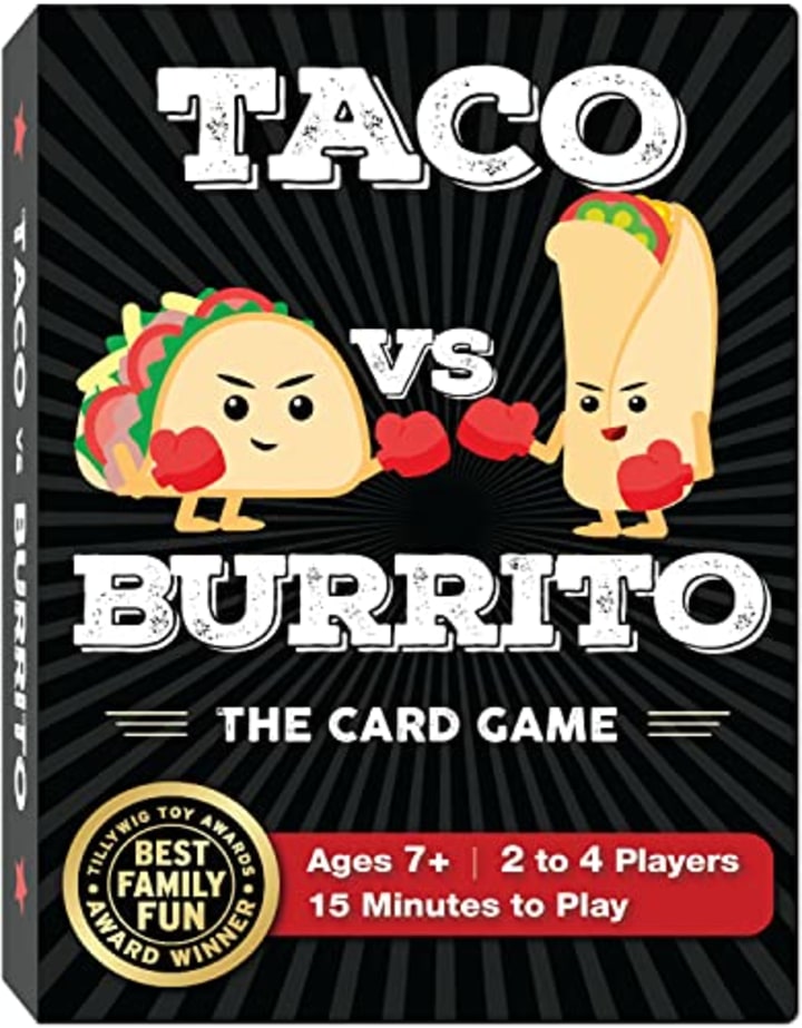 Taco vs Burrito The Card Game