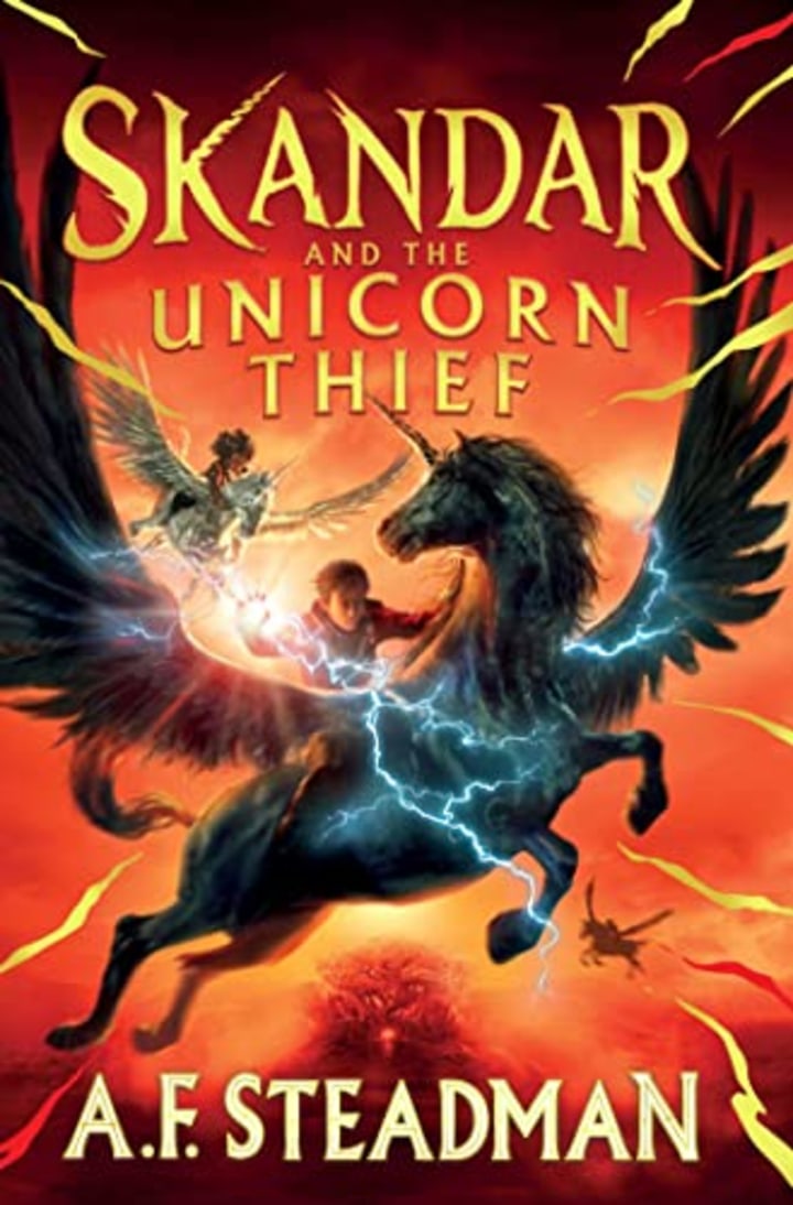 &quot;Skandar and the Unicorn Thief&quot; by A.F. Steadman