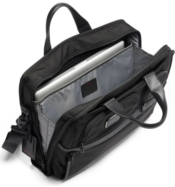 Compact Large 15-Inch Laptop Briefcase