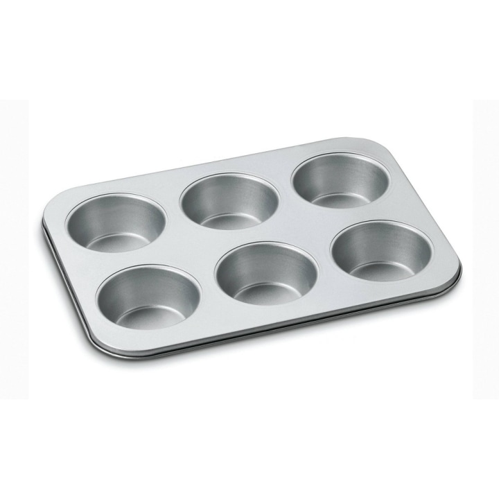 Cuisinart Chef&#039;s Classic 6 Cup Non-Stick Two-Toned Jumbo Muffin Pan - AMB-6JMP
