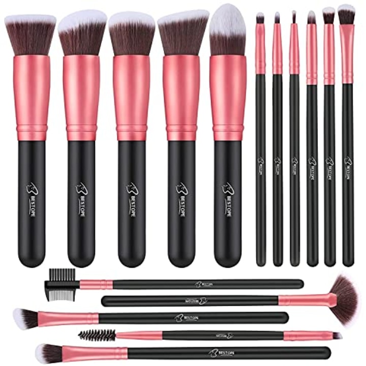 Bestope 16-Piece Makeup Brush Set