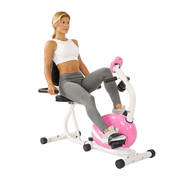 Recumbent bike for health and fitness from Sunny