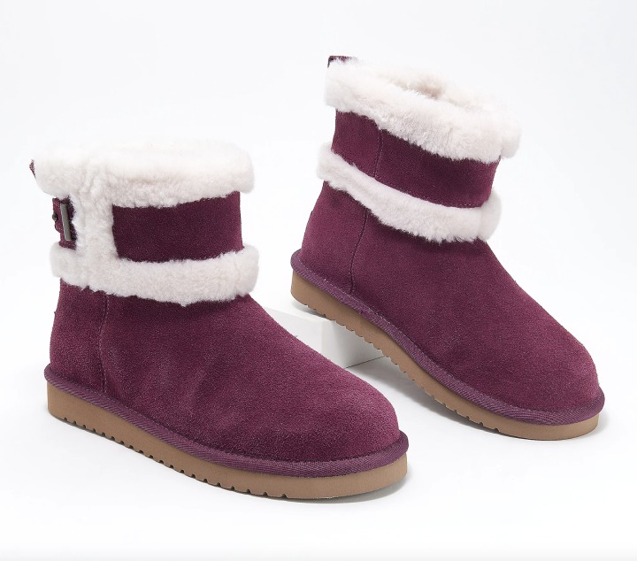 Suede Mini Winter Boots