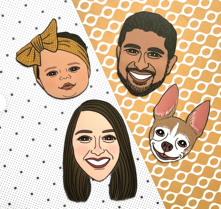 Illustrated Magnets