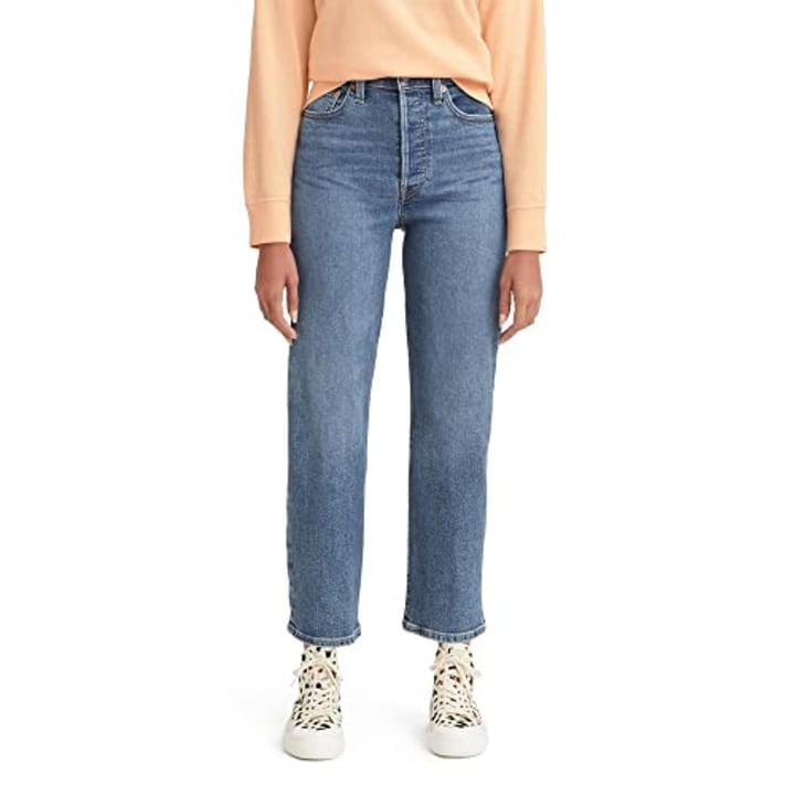 Levi's  s Ribcage Straight Ankle Jeans
