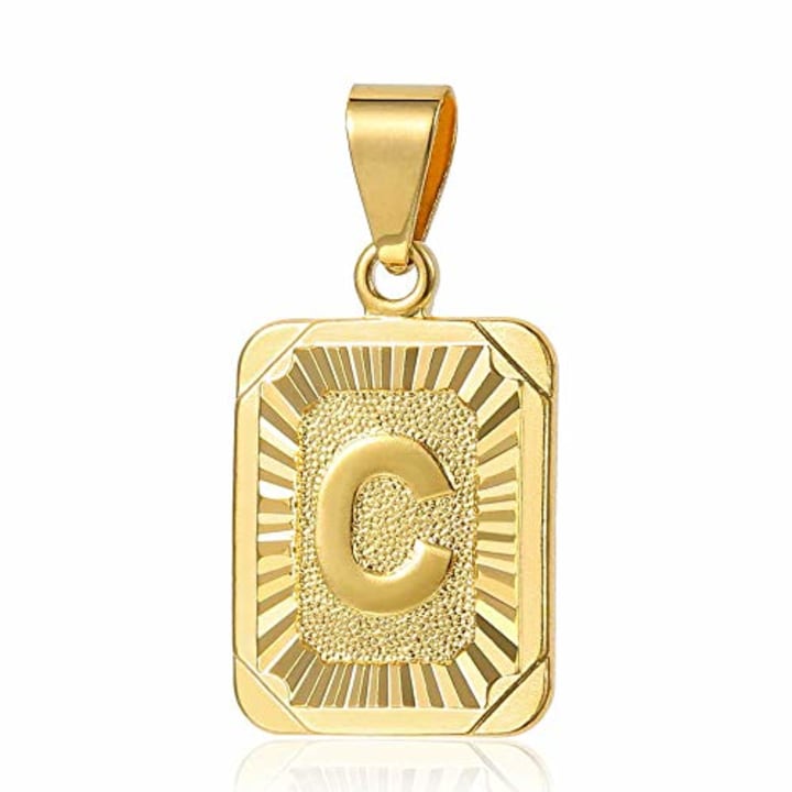 Trendsmax Initial Pendant Necklace