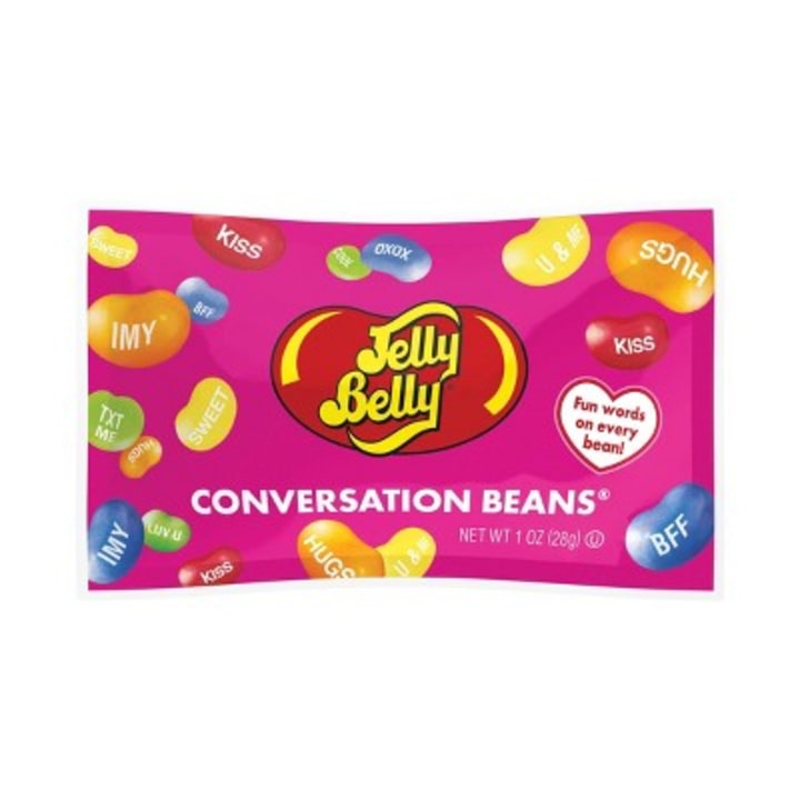 Jelly Belly Valentine&#039;s Conversation Beans Pouch - 1oz
