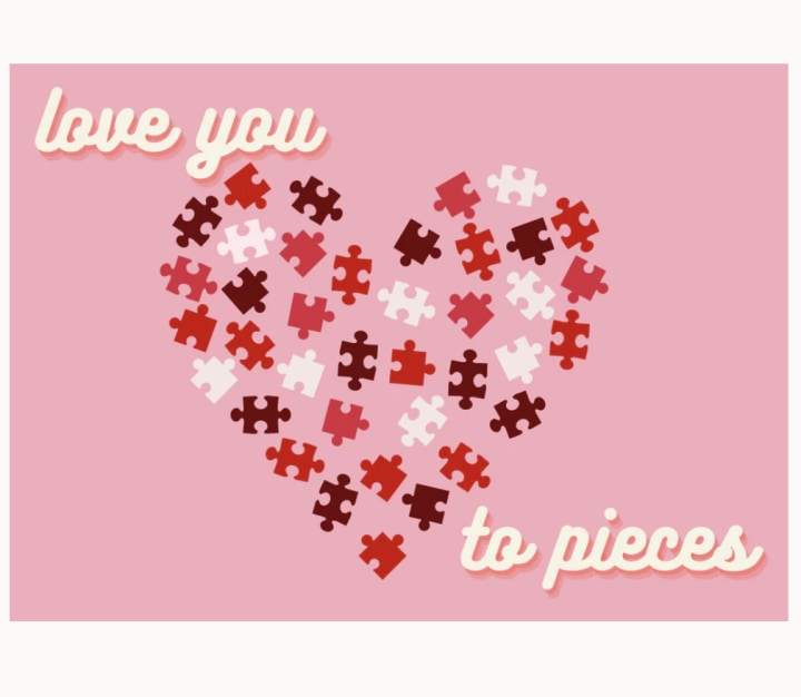 Jiggy Puzzle Postcard