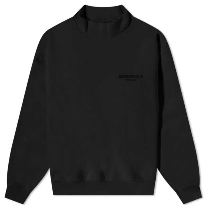 Essentials Logo Mock Neck Sweat