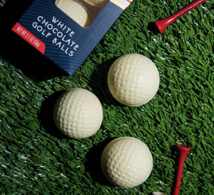 White Chocolate Golf Balls