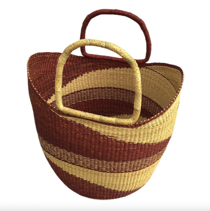 HandmadebyAkua Woven Basket