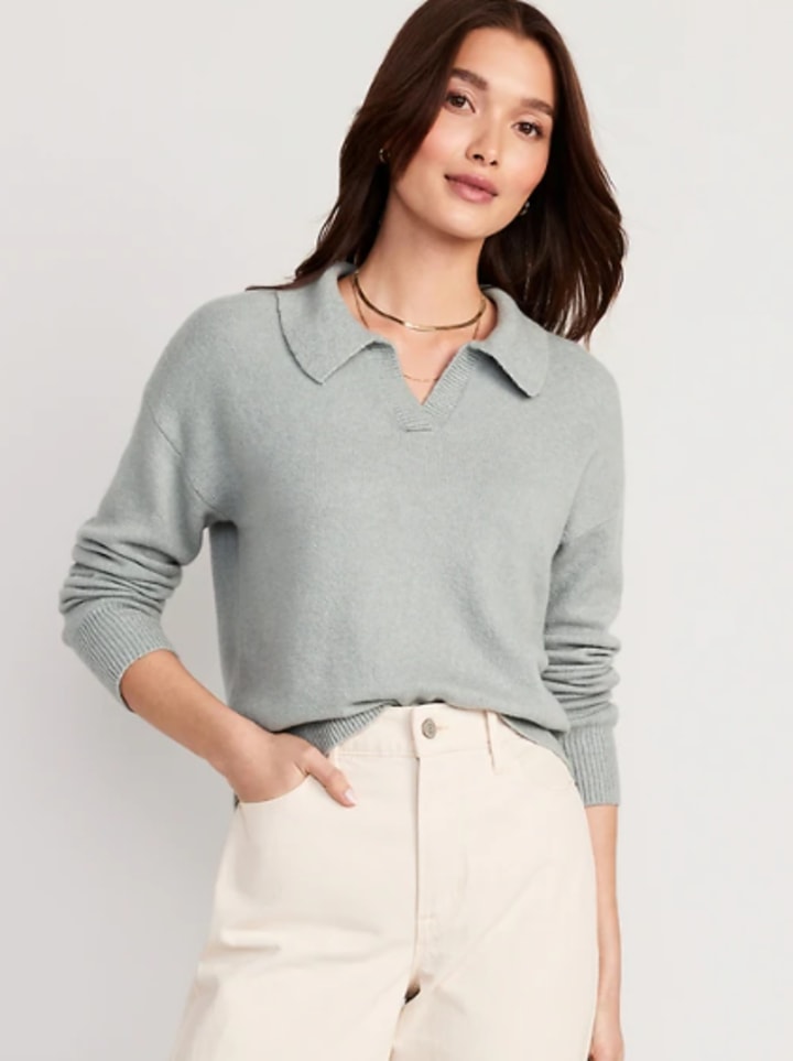 Cozy Collared Sweater