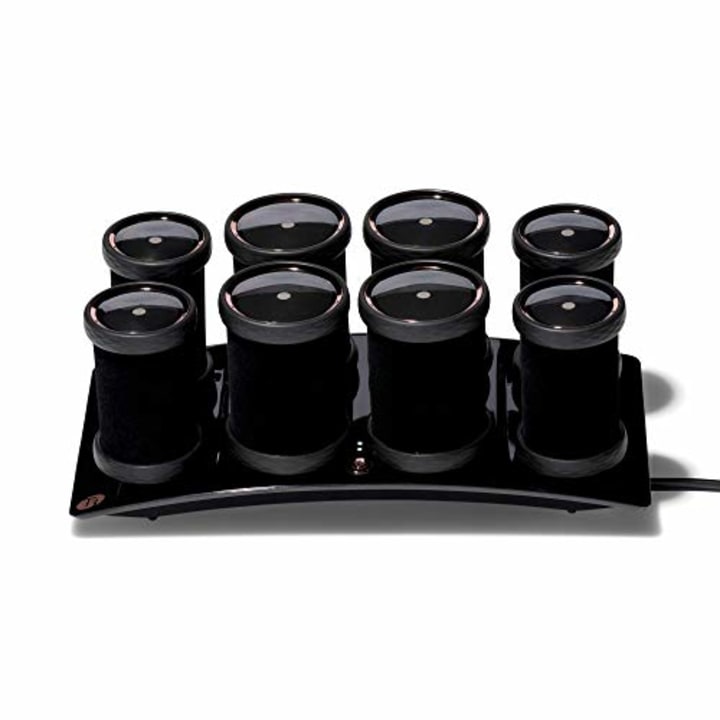T3 - Volumizing Hot Rollers LUXE | Premium Hair Curler Set for Long Lasting Volume, Body &amp; Shine | Set of 8 - 4 XL (1.75&quot;) &amp; 4 Large (1.5\")
