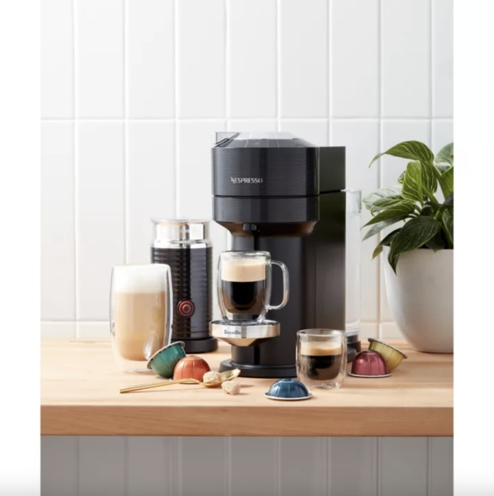 Breville Vertuo Coffee Machine with Milk Frother
