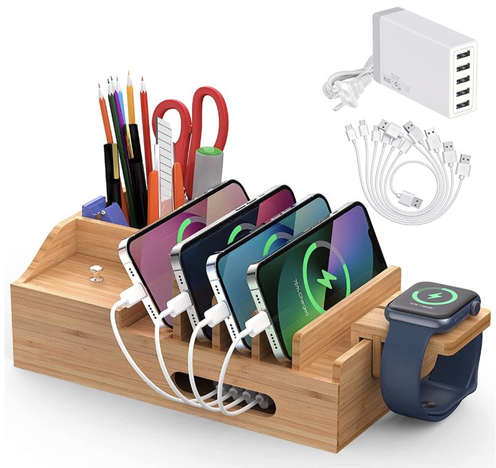 Bamboo Charging Station
