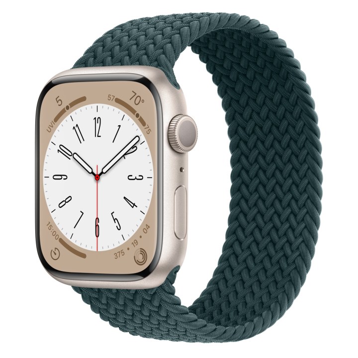 Apple WatchStarlight Aluminum Case with Braided Solo Loop