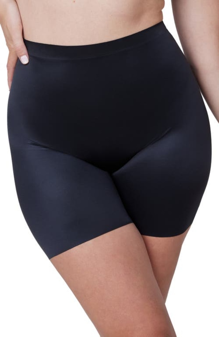 SPANX Shapewear for Women Thinstincts Mid-Thigh Shaping Short (Regular and Plus Sizes)