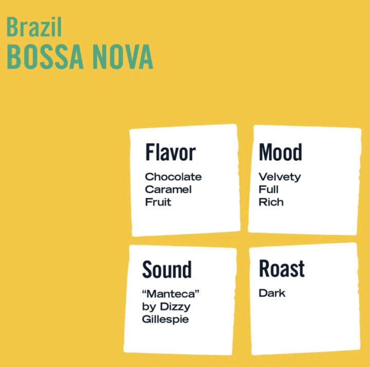 Three Keys Coffee Brazil Bossa Nova