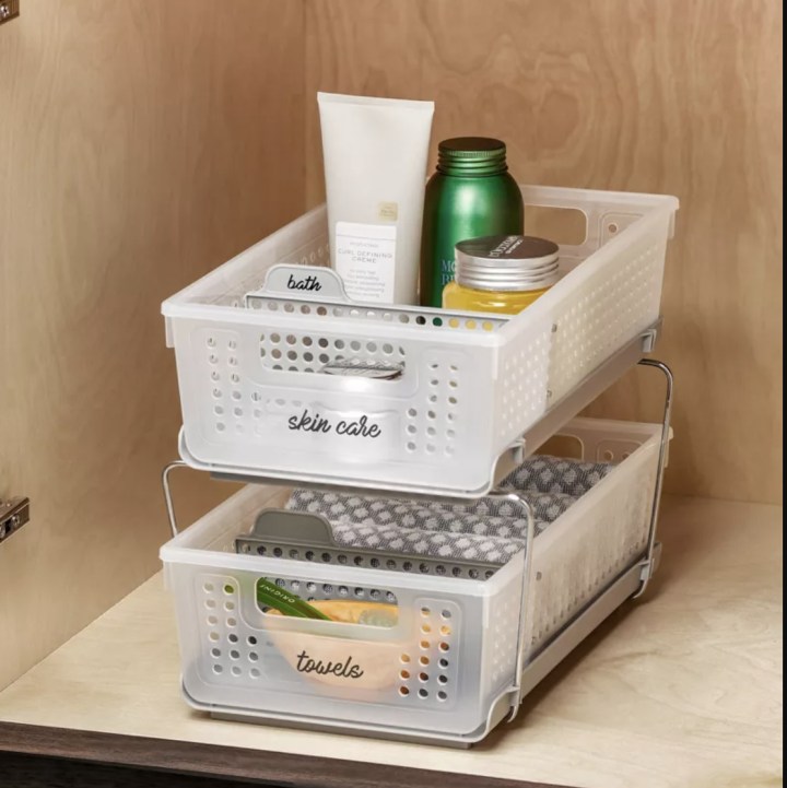 Wide Two-Tier Organizer