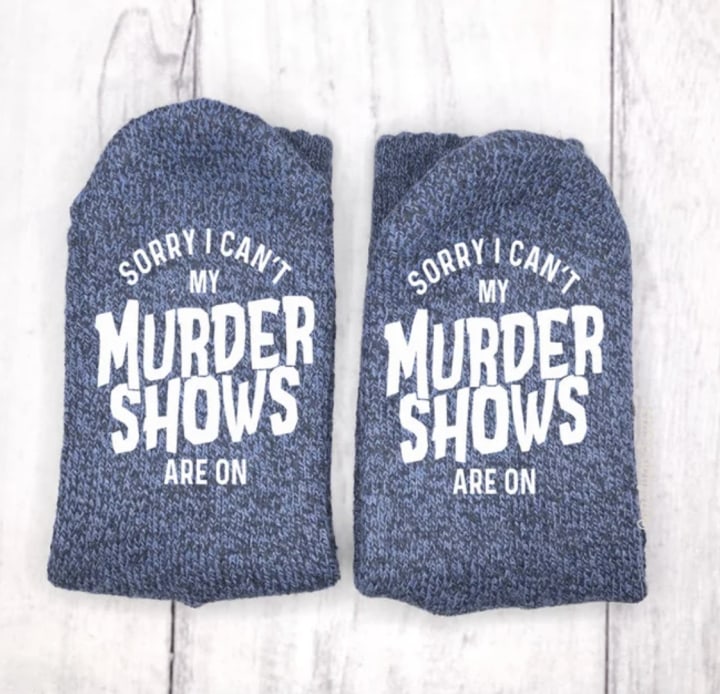 Murder Shows Socks