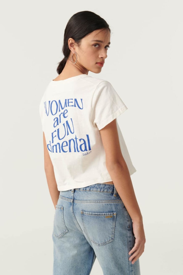 Ba&amp;sh Women Are Fundamental Shirt