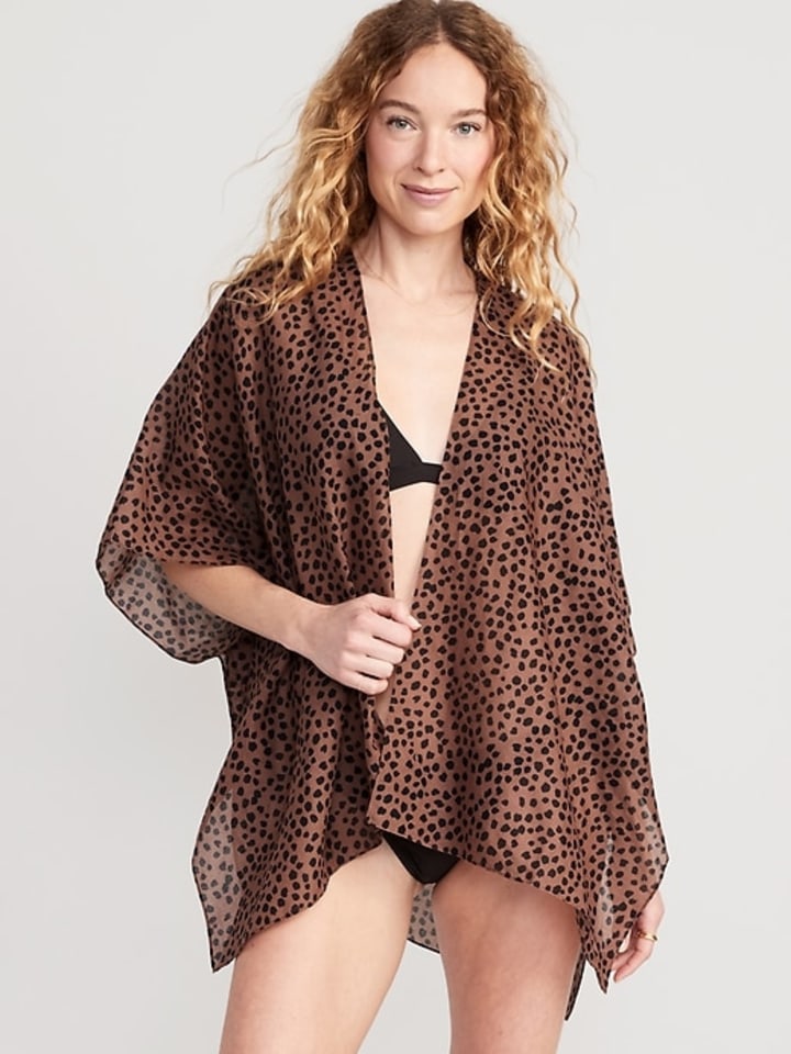 Matching Printed Swim Cover Up for Women