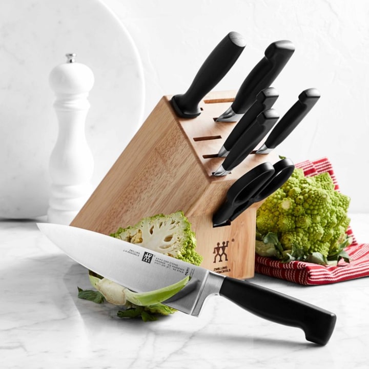 Zwilling Four Star Knife Block, Set of 8