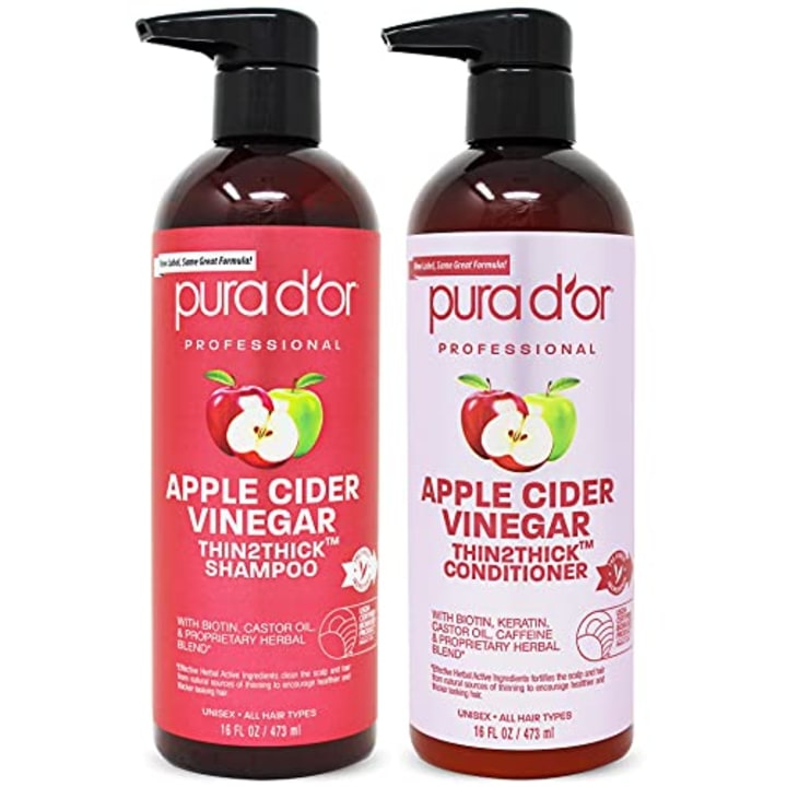 Pura D&#039;Or Apple Cider Vinegar Shampoo &amp; Conditioner Set