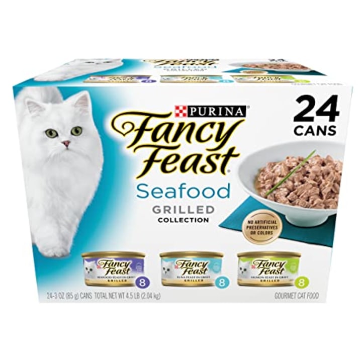 Fancy Feast Grilled Seafood Feast Variety Pack