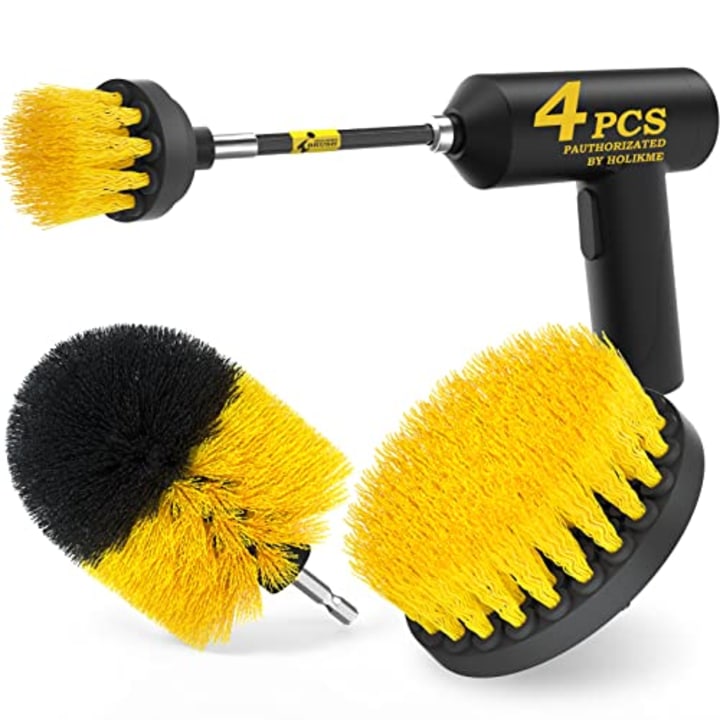 Holikme 4-Pack Drill Brush Power Scrubber