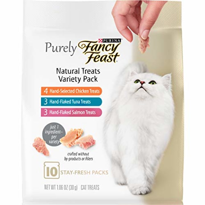 Purina Fancy Feast Natural Cat Treats 5-Pack