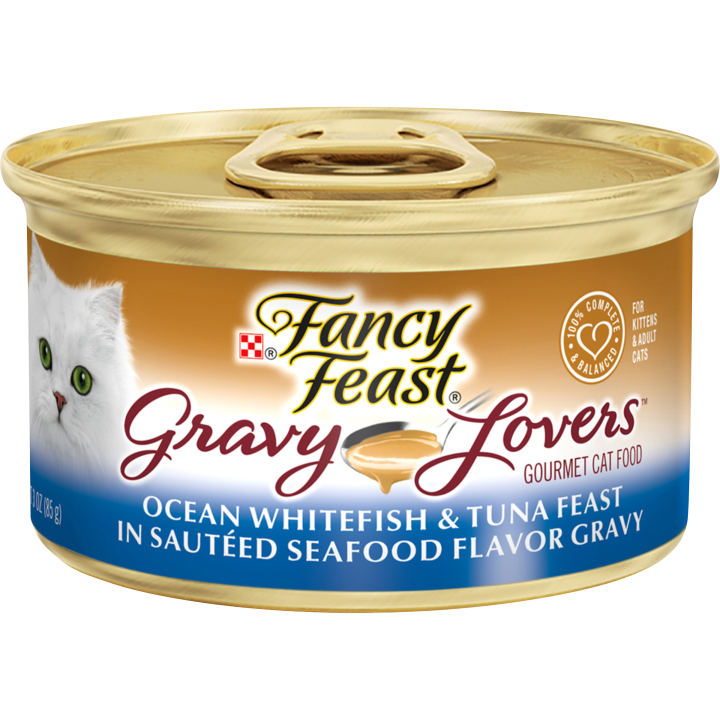 Fancy Feast Gravy Lovers Ocean Whitefish &amp; Tuna Feast